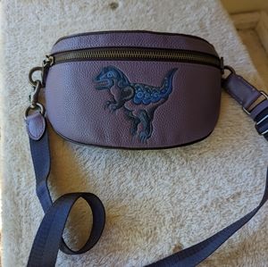 NWOT Belt Bag With Rexy By Zhu Jingyi, Dusty lavender/Pewter
